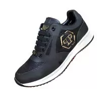 philipp plein leather low trainers sheep skin leather